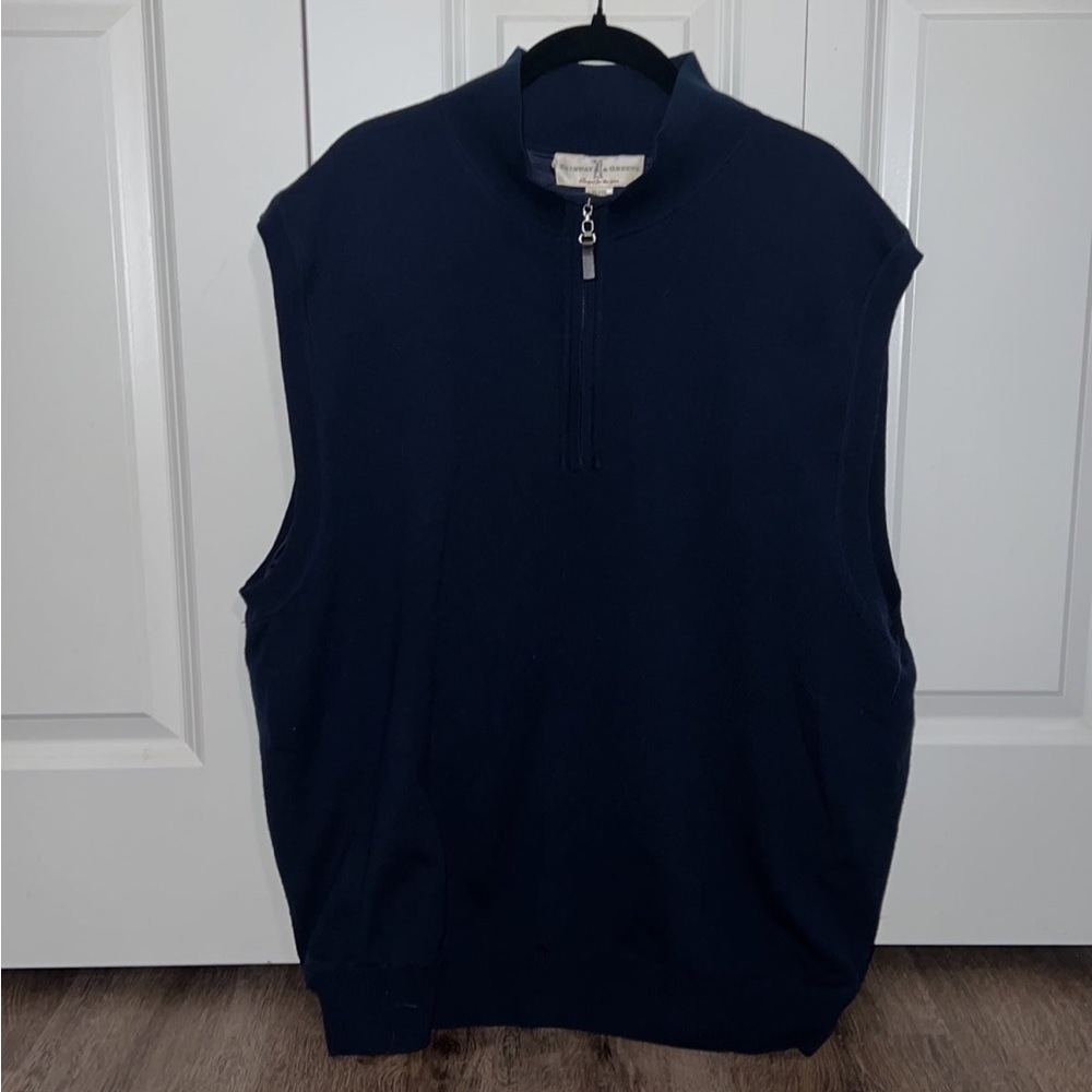 Fairway & Greene Men's Wool Vest size XL tall